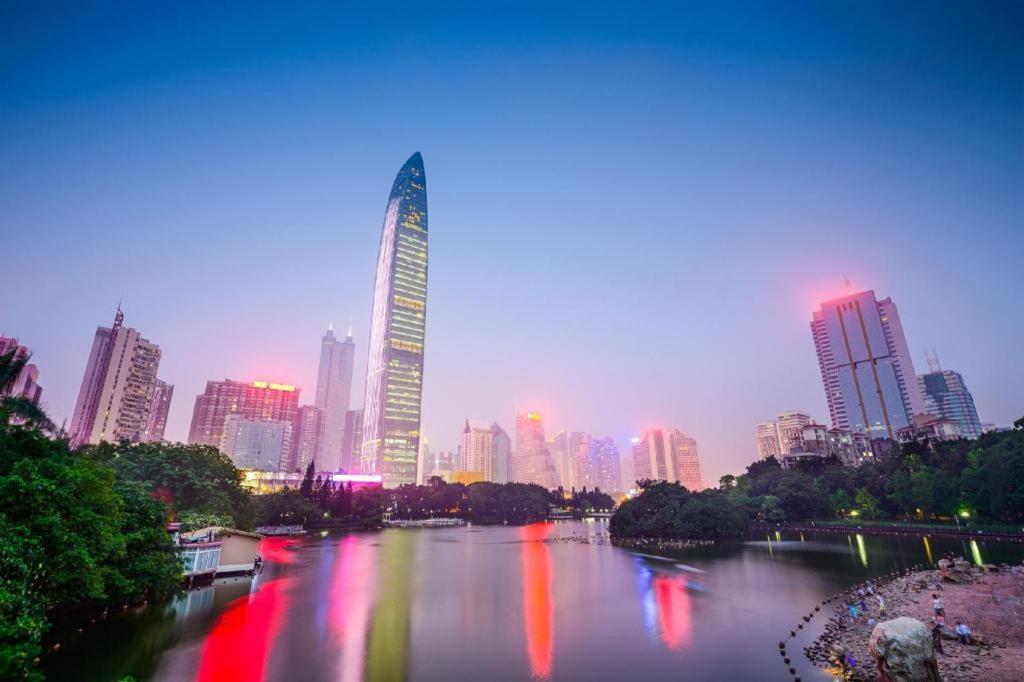 Golden Lustre Hotel Shenzhen Buitenkant foto