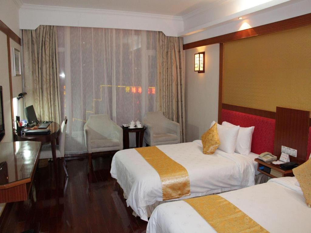 Golden Lustre Hotel Shenzhen Buitenkant foto