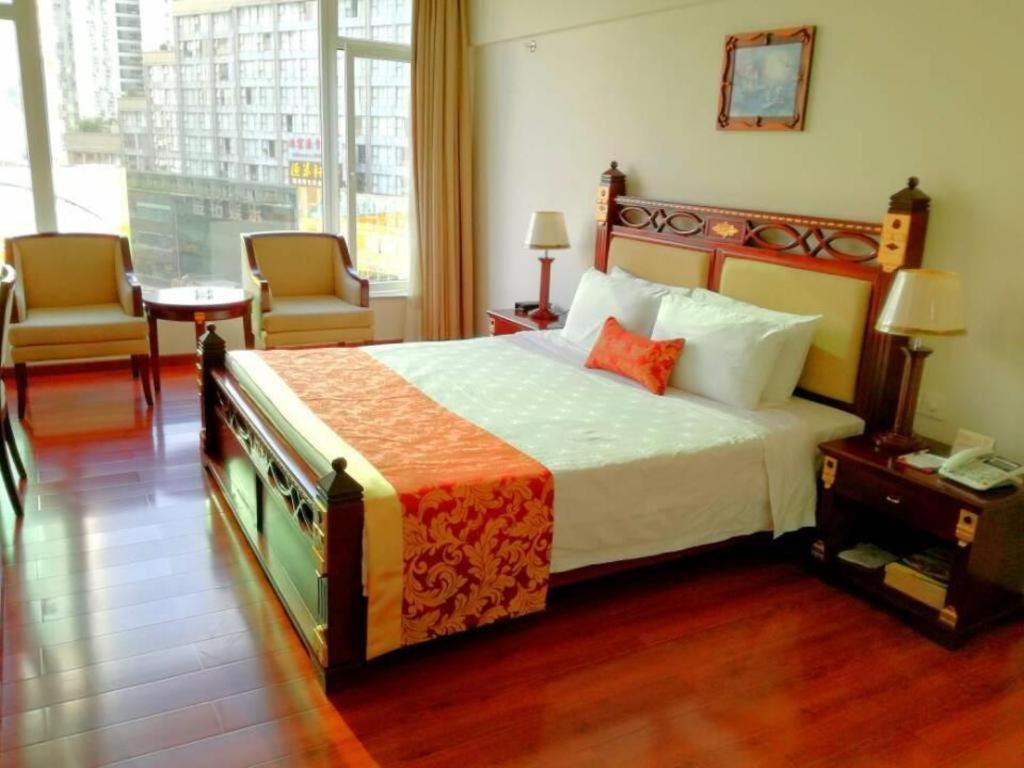 Golden Lustre Hotel Shenzhen Buitenkant foto